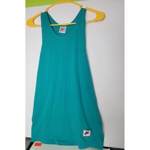 Vintage Nike Sportswear Made In USA Tank Top 80s 90s Teal VTG Retro